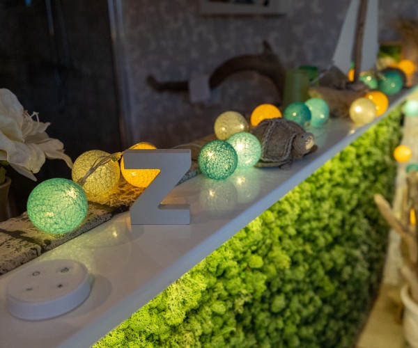 Déco guirlande lumineuse salon : inspirations par Guirled